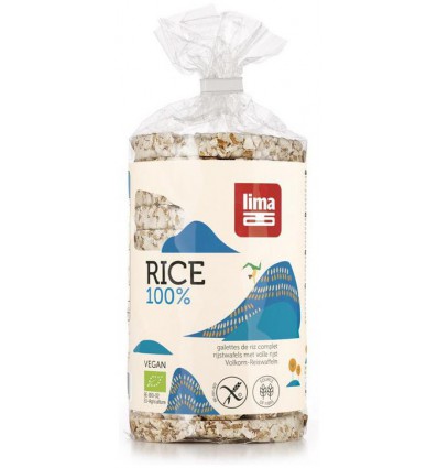 Rijstwafels Lima met zout biologisch 100 gram kopen