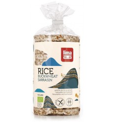 Lima Rijstwafels met boekweit biologisch 100 gram