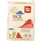 Lima Rijstwafels recht dun quinoa 130 gram