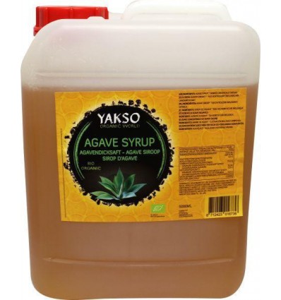 Yakso Agave siroop jerrycan 5 liter
