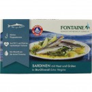Fontaine Sardines met huid en graat 120 gram