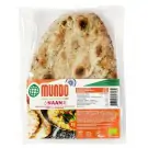 Omundo Naanbrood knoflook/koriander 240 gram