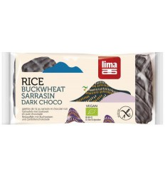Lima Rijstwafel boekweit pure chocolade biologisch 90 gram