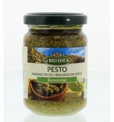 Bioidea Pesto genovese 130 gram | Superfoodstore.nl