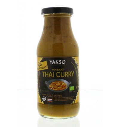 Sauzen Yakso Woksaus curry 240 ml kopen