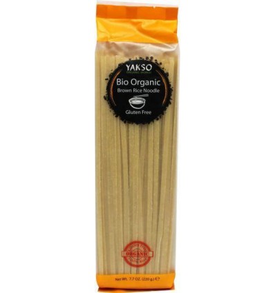Natuurvoeding Yakso Rice noodle bruin biologisch 220 gram kopen