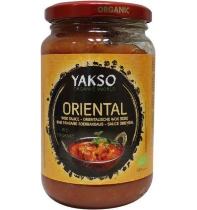 Yakso Oriental wok sauce biologisch 350 gram