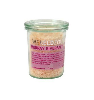 Esspo Wereldzout Murray River Salt glas 60 gram