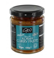 Geo Organics Curry paste korma biologisch 180 gram