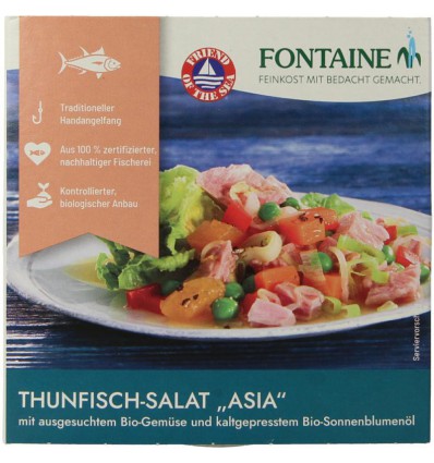 Conserven Fontaine Aziatische tonijnsalade 200 gram kopen