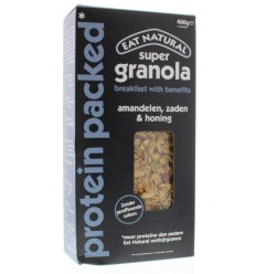 Eat Natural Granola super proteine 400 gram | Superfoodstore.nl