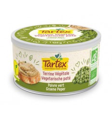 Tartex Pate groene peper biologisch 125 gram