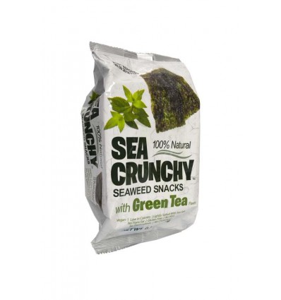 Oosterse specialiteiten Sea Crunchy Nori zeewier snacks groene thee 10 gram kopen