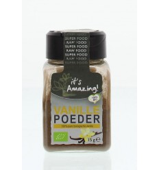It's Amazing Vanillepoeder 15 gram | Superfoodstore.nl