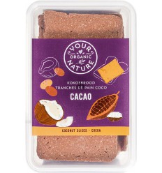 Kokosbrood Your Organic Nature Kokosbrood cacao 225 gram kopen