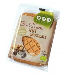 Ecobiscuit Noten / chocolade biscuit 45 gram | Superfoodstore.nl