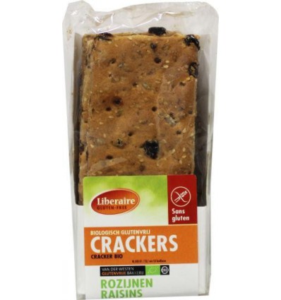 Liberaire Crackers rozijnen 250 gram