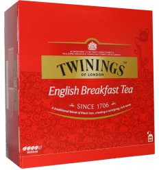 Thee Twinings English breakfast envelop 100 stuks kopen