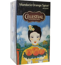 Celestial Season Mandarin orange spice herb tea 20 zakjes