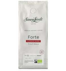 Simon Levelt Cafe organico forte snelfilter biologisch 250 gram