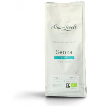 Simon Levelt Cafe organico senza decaf 250 gram