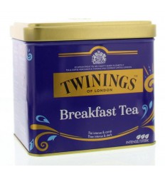 Thee Twinings Breakfast tea blik 200 gram kopen