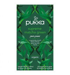 Pukka Supreme matcha green tea biologisch 20 zakjes