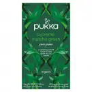 Pukka Supreme matcha green tea 20 zakjes