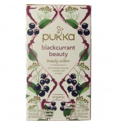 Pukka Blackcurrant beauty biologisch 20 zakjes