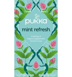 Pukka Mint refresh thee biologisch 20 zakjes