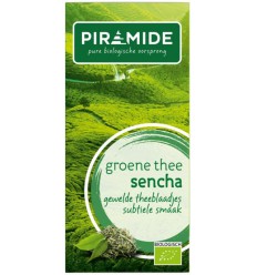 Piramide Groene thee sencha eko biologisch 20 zakjes