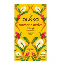 Pukka Tumeric active tea biologisch 20 zakjes