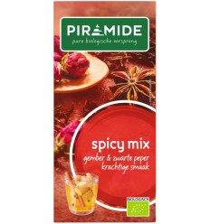 Piramide Spicy thee eko 20 zakjes | Superfoodstore.nl