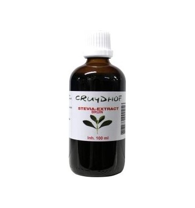 Cruydhof Stevia extract bruin 100 ml