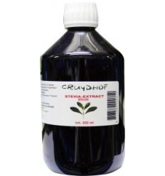 Cruydhof Stevia extract bruin 500 ml | Superfoodstore.nl