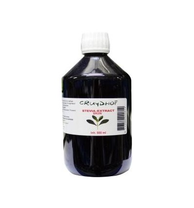 Cruydhof Stevia extract bruin 500 ml