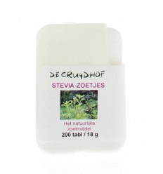 Cruydhof Stevia extract zoetjes dispenser 200 tabletten |