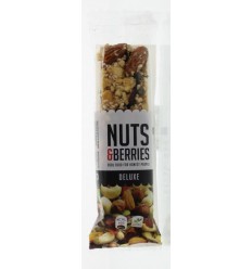 Nuts & Berries Bar deluxe 40 gram | Superfoodstore.nl