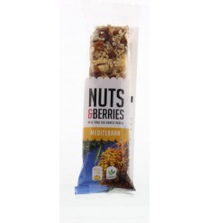 Nuts & Berries Bar mediterran 40 gram | Superfoodstore.nl