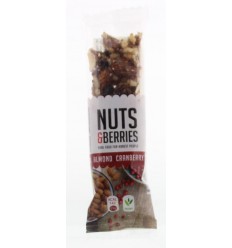 Nuts & Berries Almond & cranberry 30 gram | Superfoodstore.nl