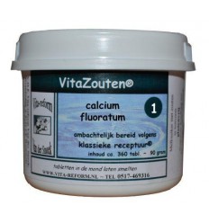 Vitazouten Calcium fluoratum Vitazout Nr. 01 360 tabletten