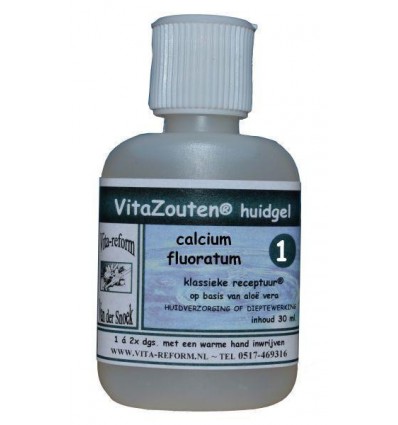 Vitazouten Calcium fluoratum huidgel Nr. 01 30 ml