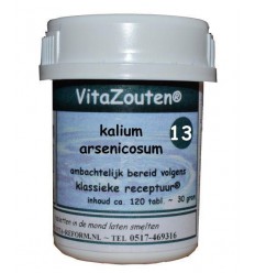 Celzouten Vitazouten Kalium arsenicosum VitaZout Nr. 13 120