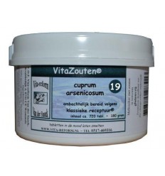 Celzouten Vitazouten Cuprum arsenicosum VitaZout Nr. 19 720