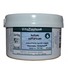 Celzouten Vitazouten Kalium sulfuricum VitaZout Nr. 06 720