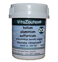 Celzouten Vitazouten Kalium aluminium sulfuricum VitaZout Nr.