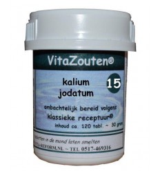 Celzouten Vitazouten Kalium jodatum VitaZout Nr. 15 120