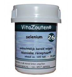 Celzouten Vitazouten Selenium VitaZout Nr. 26 120 tabletten
