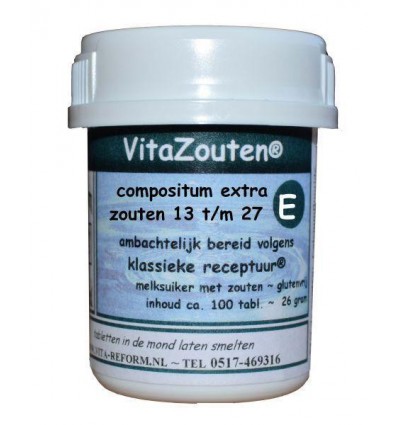 Vitazouten compositum extra 13 t/m 27 100 tabletten