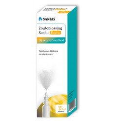 Sanias Zoutoplossing neusspray 8 mg/ml 15 ml